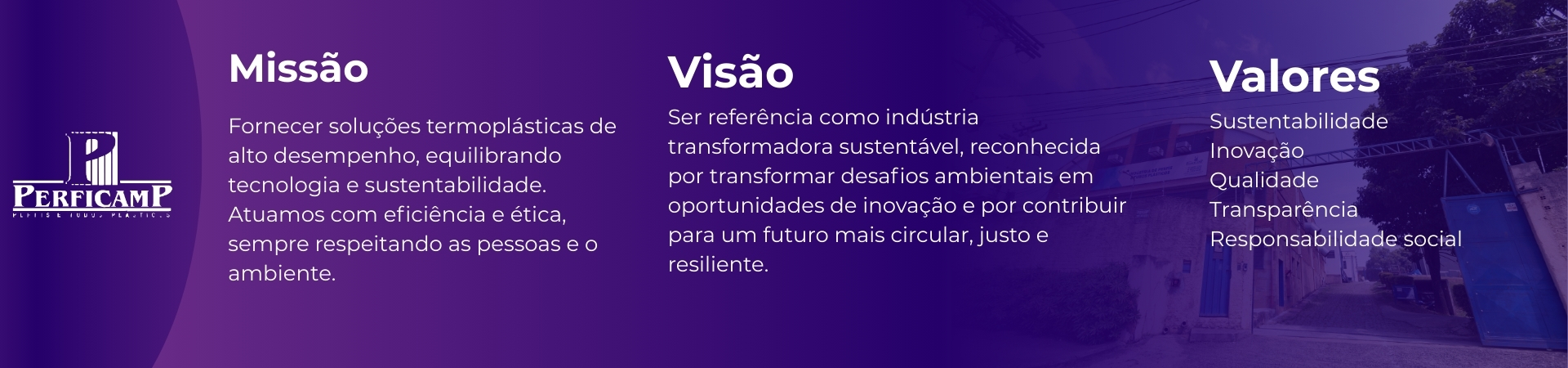 missão, visão e valores